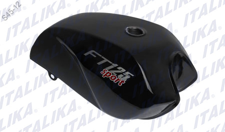 TANQUE COMBUSTIBLE NEGRO SPORT FT125 NEW SPORT